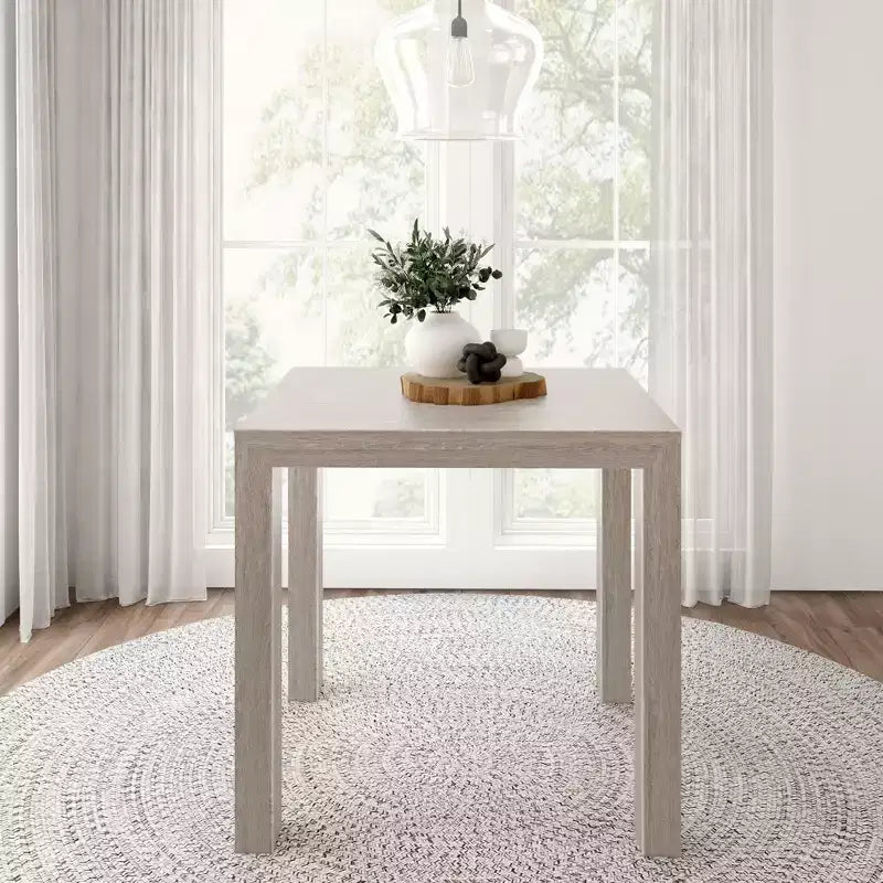 Plank+Beam Solid Wood Counter Height Table, 41 Modern Dinner Preparation tables