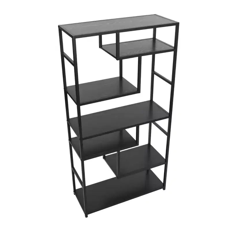Household Essentials 65" Jamestown Tall 6 Shelf Bookshelf