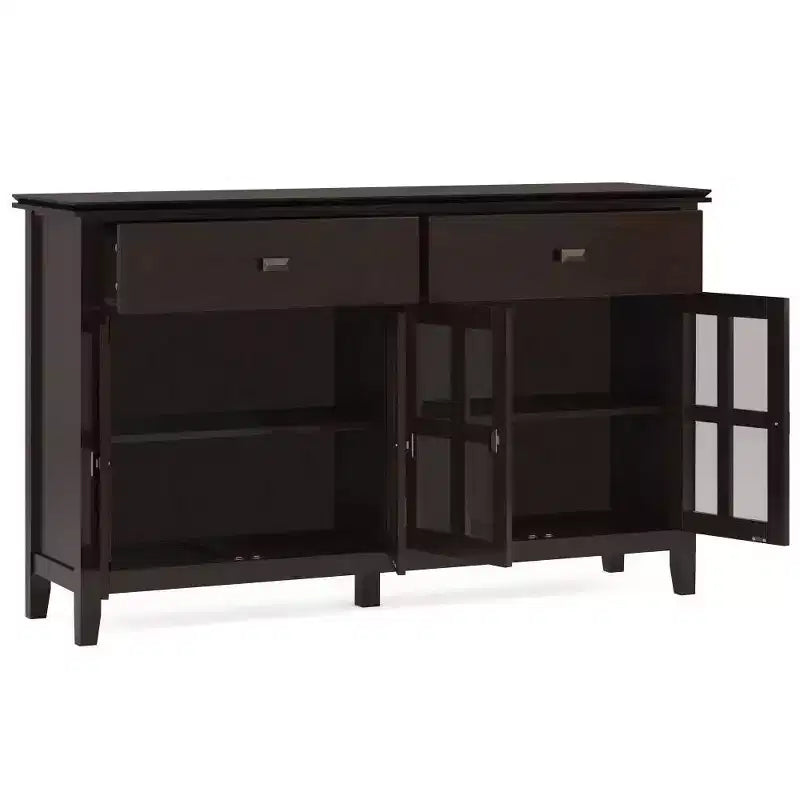 WyndenHall Stratford Large 4 Door Sideboard Buffet