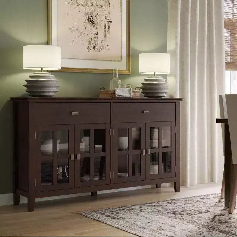 WyndenHall Stratford Large 4 Door Sideboard Buffet