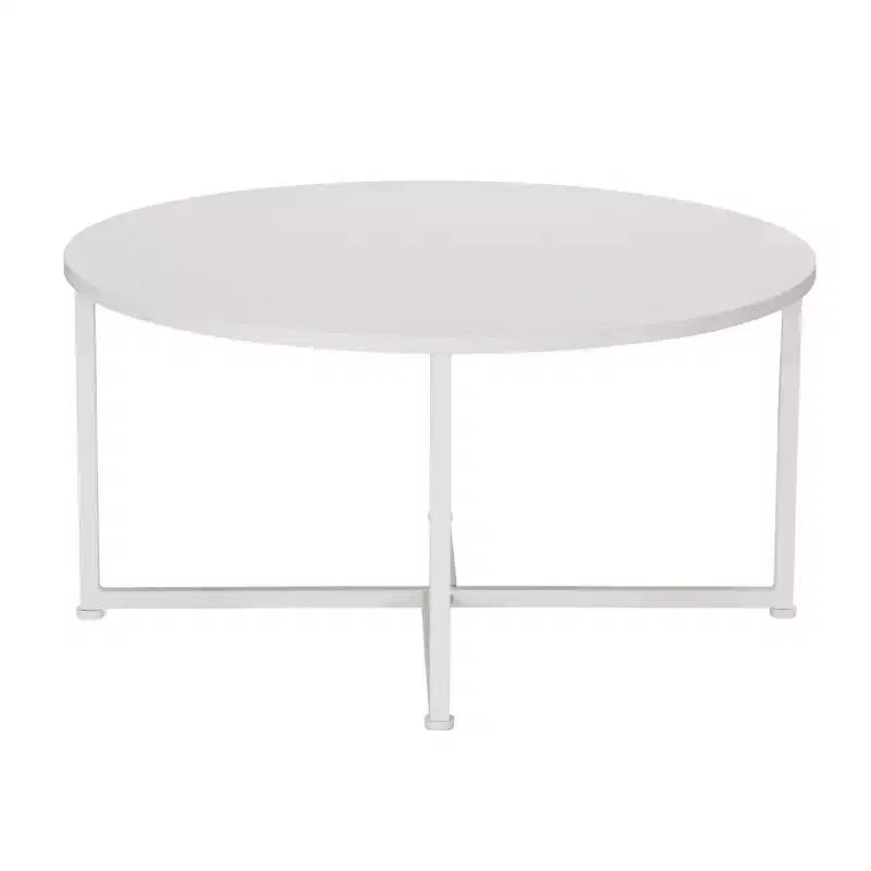 Household Essentials Jamestown Round Coffee Table