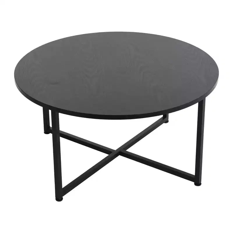 Household Essentials Jamestown Round Coffee Table