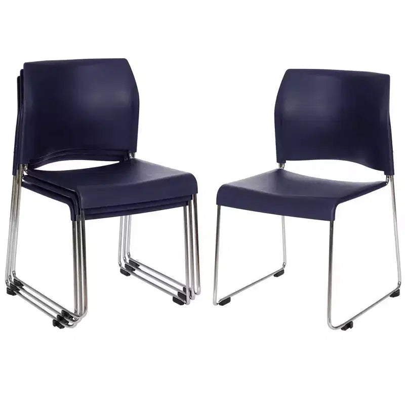 Hampden Furnishings 4pk Jody Collection Plastic Stack Chair