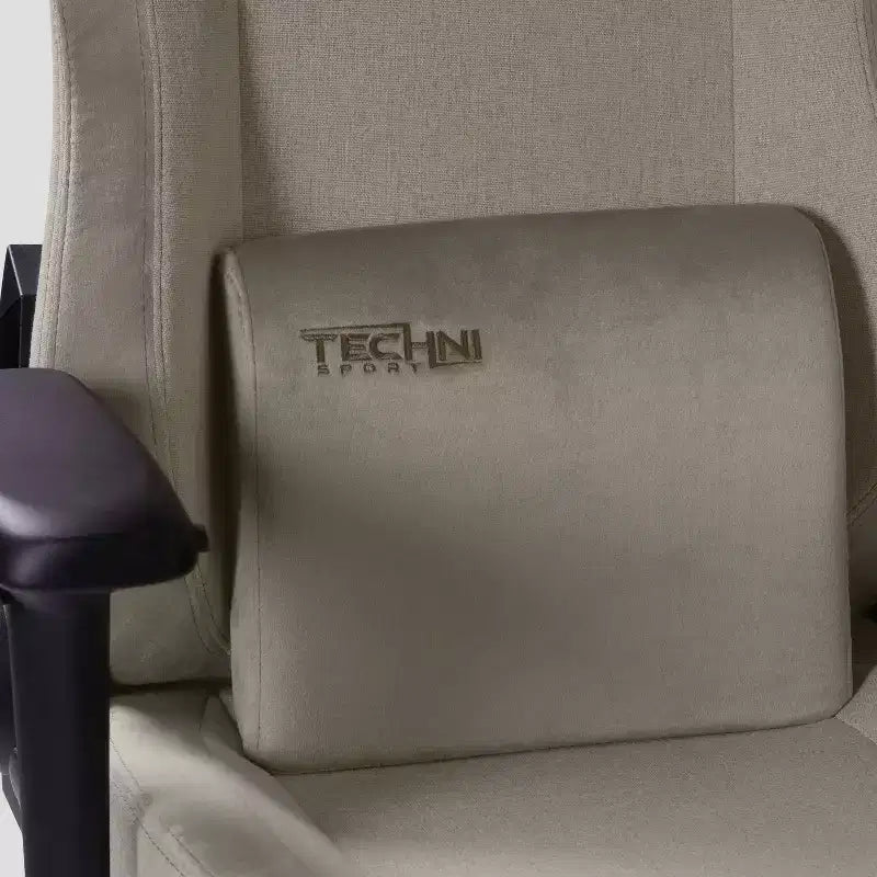 Sedia da gaming in memory foam con tessuto - Techni Sport