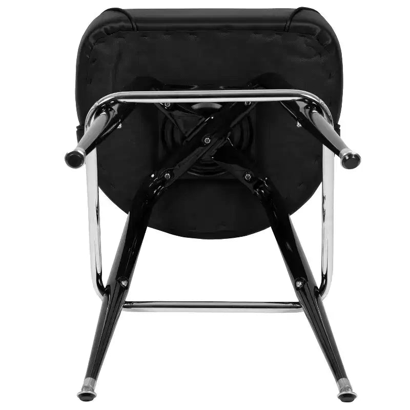 Emma and Oliver 2 Pack Metal Barstool with Swivel Bucket Seat
