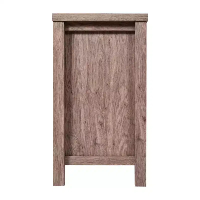 Flash Furniture Dion Modern Kitchen and Dining Room Buffet Sideboard Storage Cabinet, Engineered Wood with 2 Tempered Glass Doors, 2 Drawers, Open Shelf