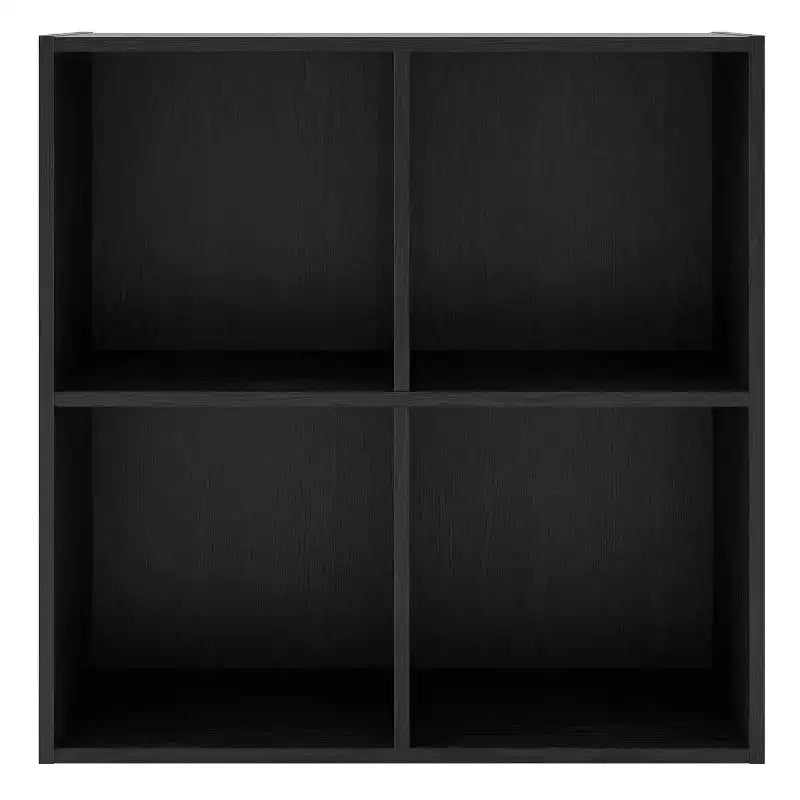 24/7 Shop At Home 24" Silkpath Modern 4 Cube Stackable and Modular Bookcase