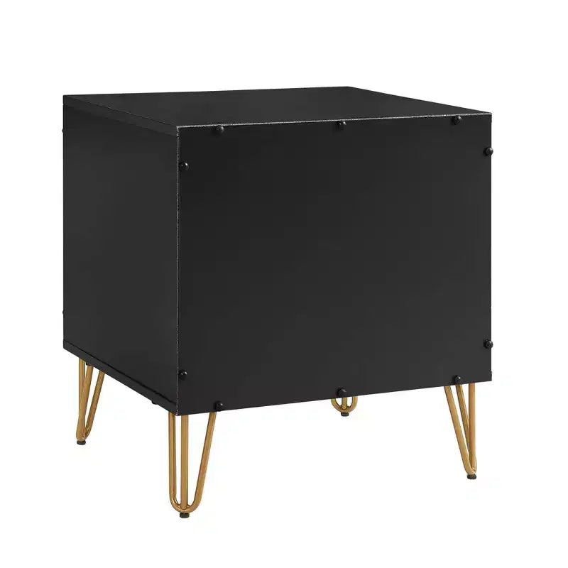 Manhattan Comfort Dumbo 3pc 5 Drawer Dresser, 10 Drawer Dresser and Nightstand Set