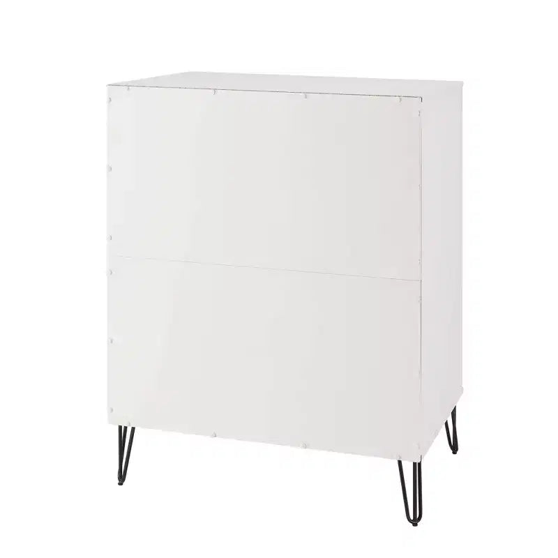 Manhattan Comfort Dumbo 3pc 5 Drawer Dresser, 10 Drawer Dresser and Nightstand Set