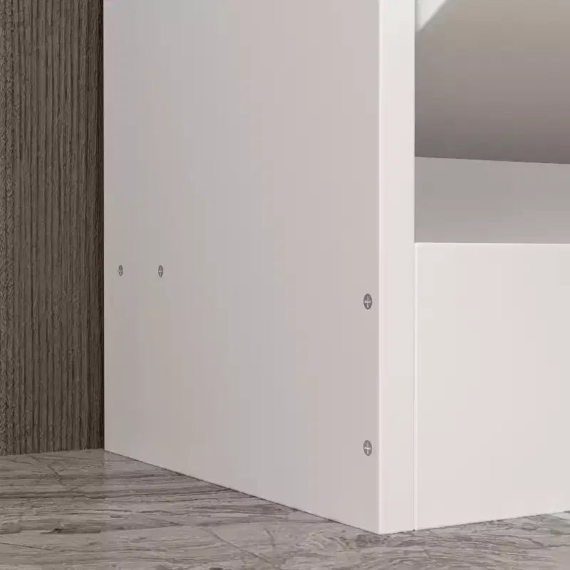 Famapy Modern Shoe Cabinet Entryway Shoe Rack 3 Tier Shelves