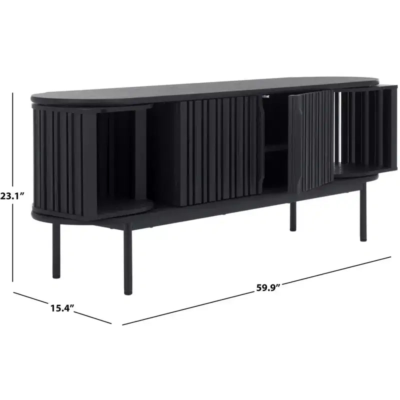 Enid 4 Door Media Stand - MED9639 - Safavieh