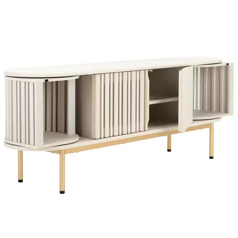 Enid 4 Door Media Stand - MED9639 - Safavieh