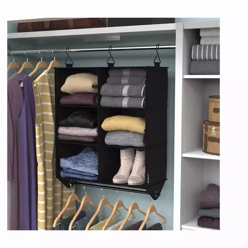 ClosetMaid 6-Cube Hanging Storage Organizer - ClosetMaid