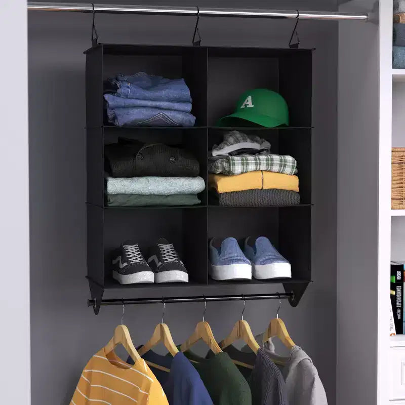ClosetMaid 6-Cube Hanging Storage Organizer - ClosetMaid