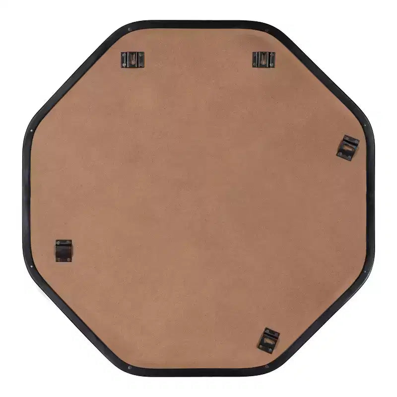 24 x 24 Rollo Octagon Framed Decorative Wall Mirror - Kate & Laurel All Things Decor
