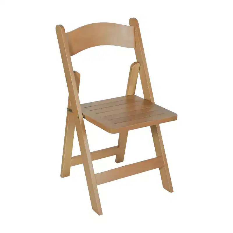 Flash Furniture Holden Commercial Grade Solid Wood Folding Dining Chair