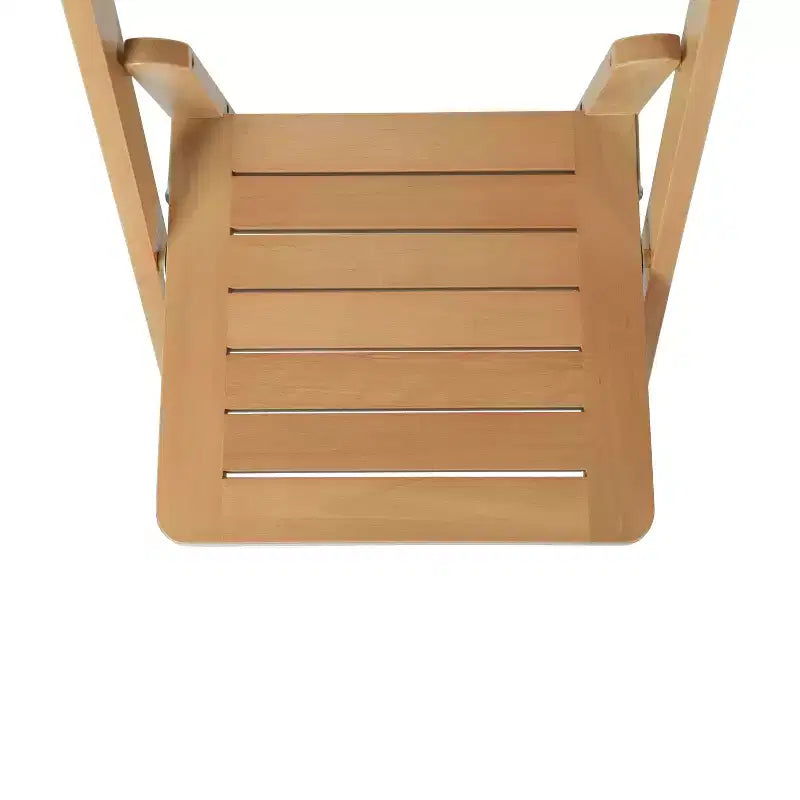 Flash Furniture Holden Commercial Grade Solid Wood Folding Dining Chair