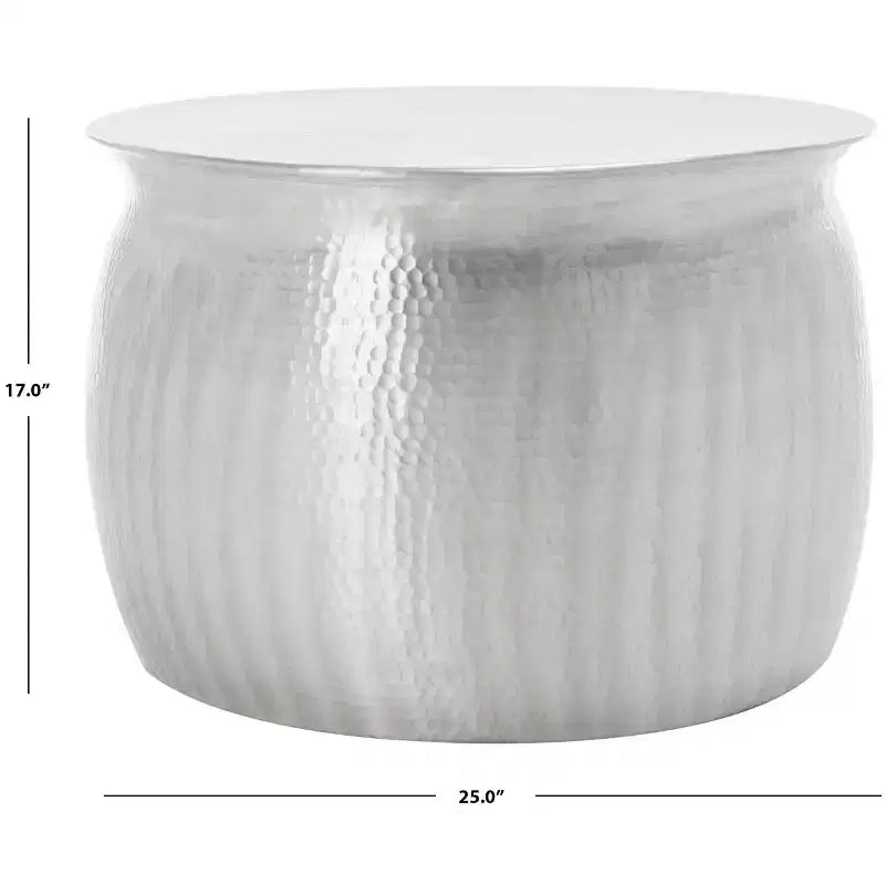 Aztec Metal Table Stool - FOX5516 - Safavieh Couture