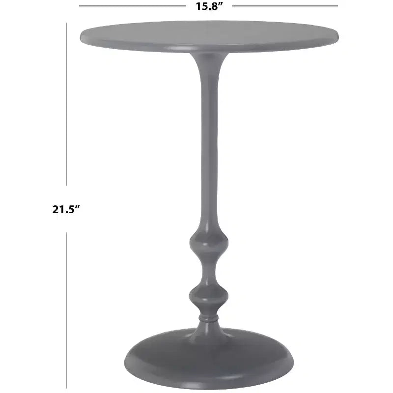 Hydra Round Side Table - FOX5520 - Safavieh Couture