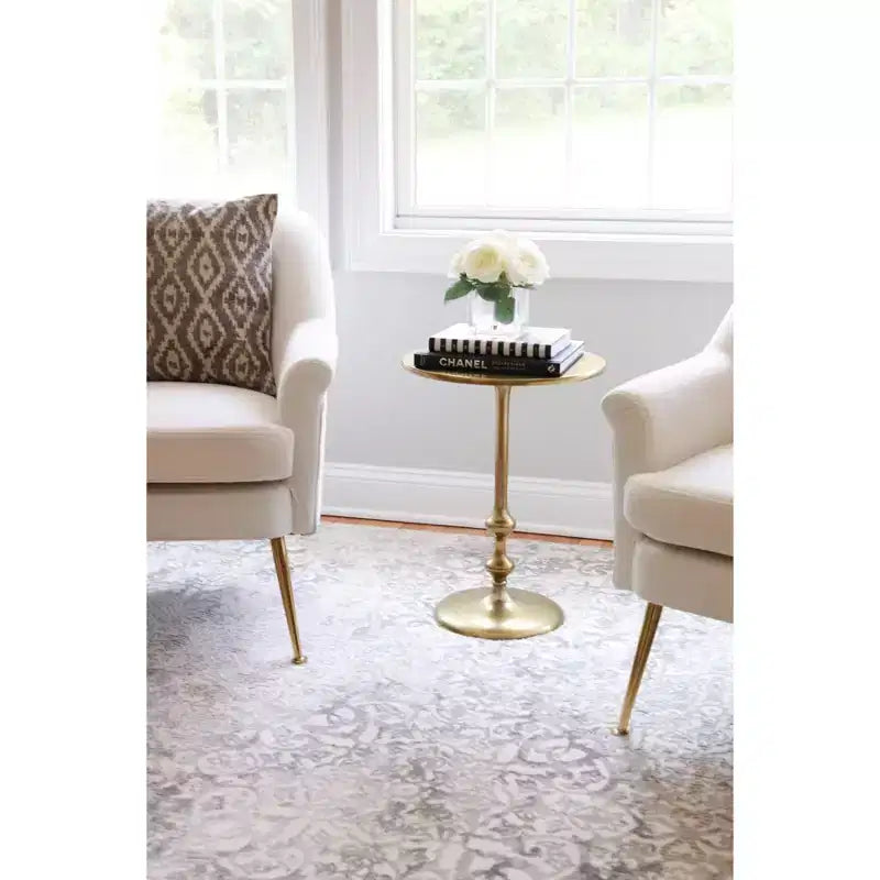 Hydra Round Side Table - FOX5520 - Safavieh Couture