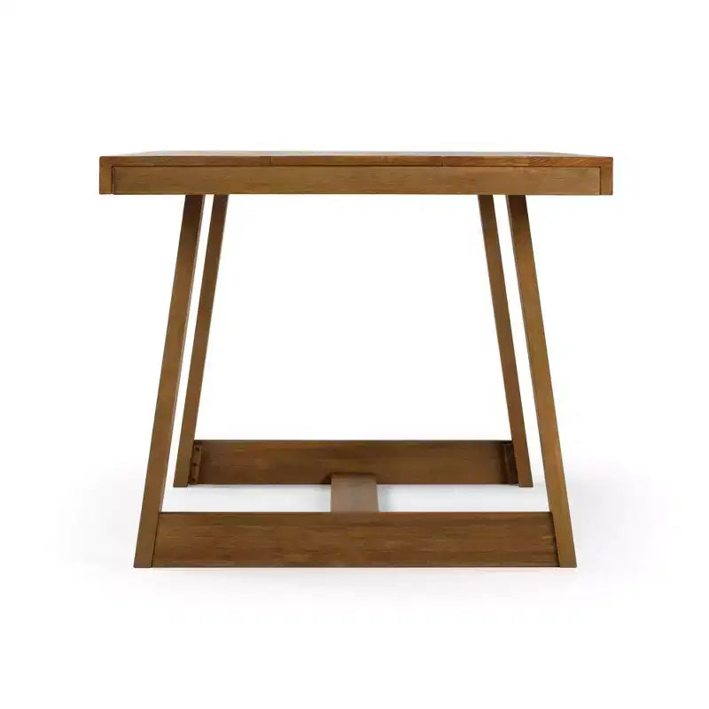 Plank+Beam 72 Dining Table for 6, Solid Wood Classic Farmhouse Style Kitchen Table