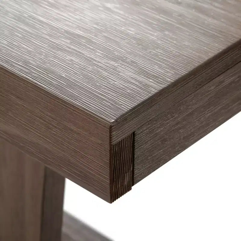 Plank+Beam 72 Dining Table for 6, Solid Wood Classic Farmhouse Style Kitchen Table