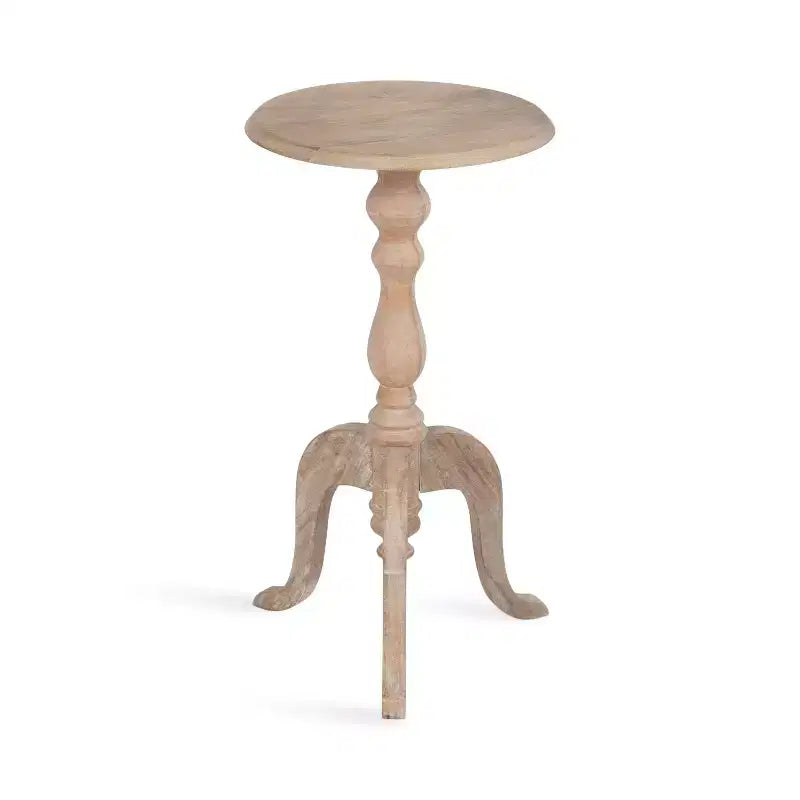 Kate and Laurel Tourneaux Wood Side Table
