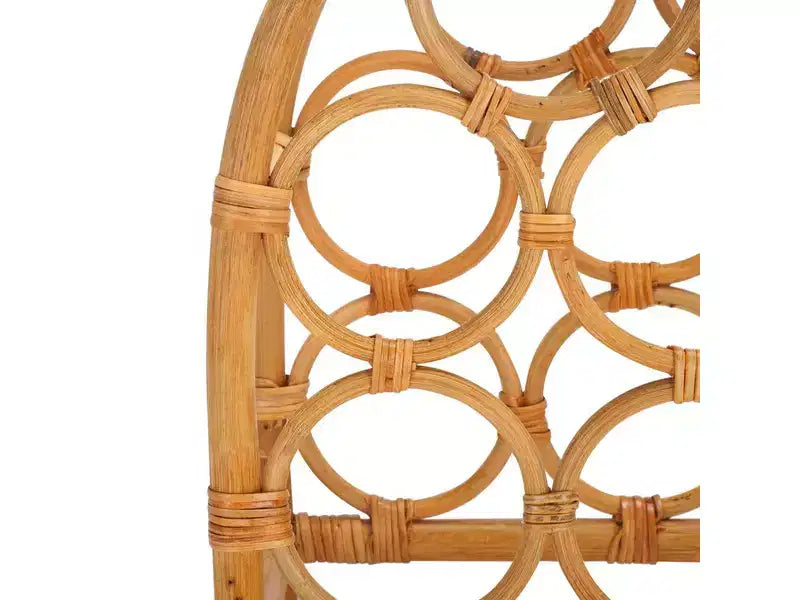Wilda Rattan Bottle Rack - STG1801 - Natural - Safavieh