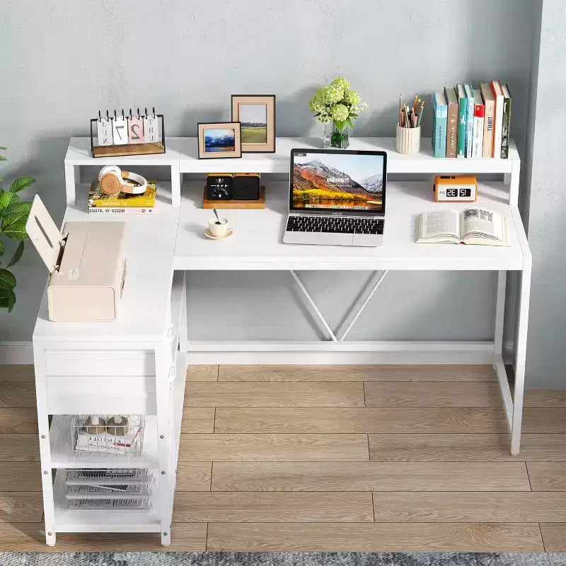 Lantine L Corner Computer Desk
