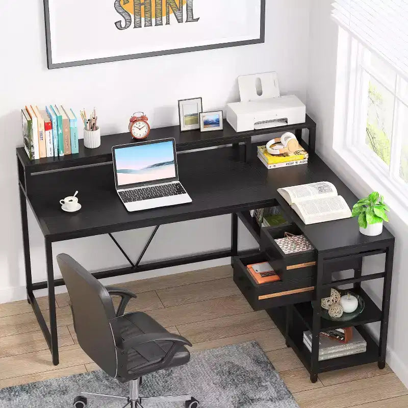 Lantine L Corner Computer Desk