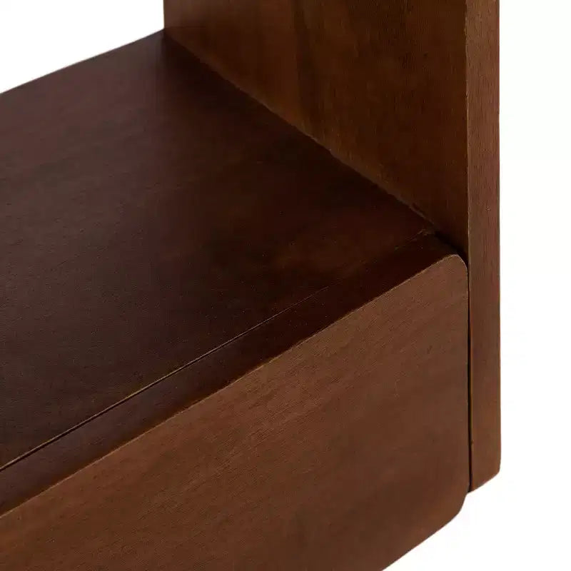Kate & Laurel All Things Decor 18x24 Kato Wall Shelf with Drawer