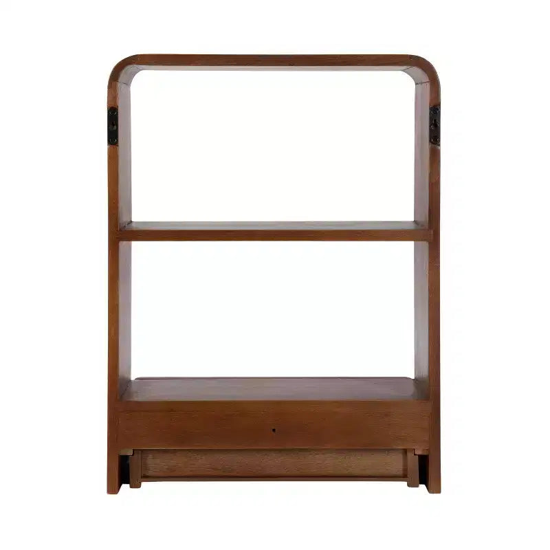 Kate & Laurel All Things Decor 18x24 Kato Wall Shelf with Drawer