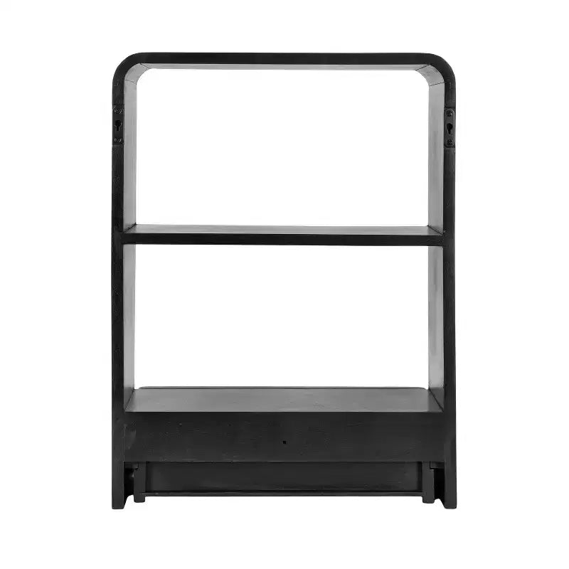 Kate & Laurel All Things Decor 18x24 Kato Wall Shelf with Drawer