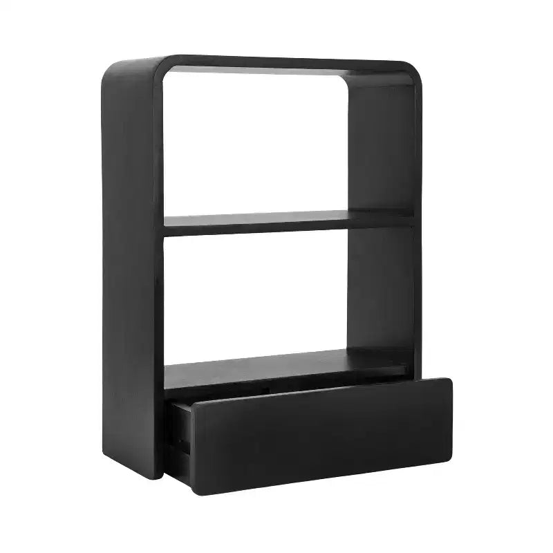 Kate & Laurel All Things Decor 18x24 Kato Wall Shelf with Drawer