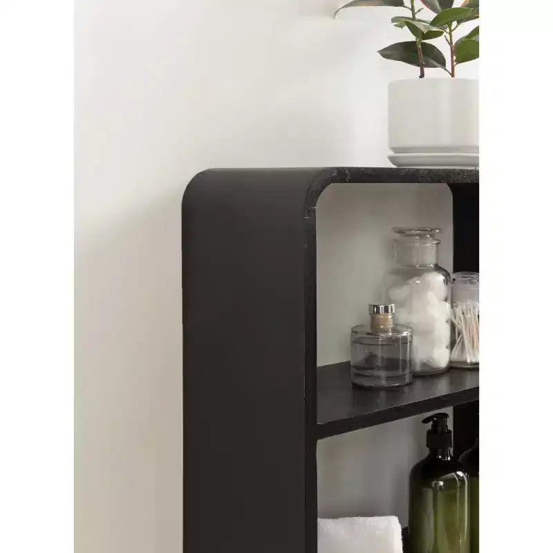 Kate & Laurel All Things Decor 18x24 Kato Wall Shelf with Drawer