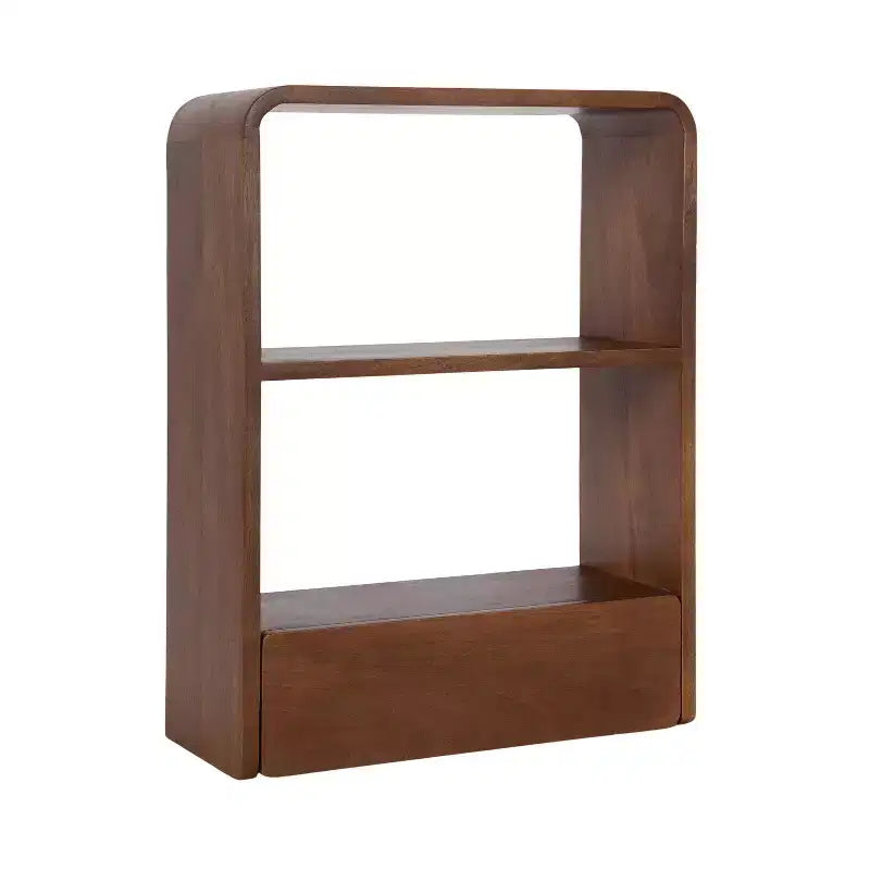 Kate & Laurel All Things Decor 18x24 Kato Wall Shelf with Drawer