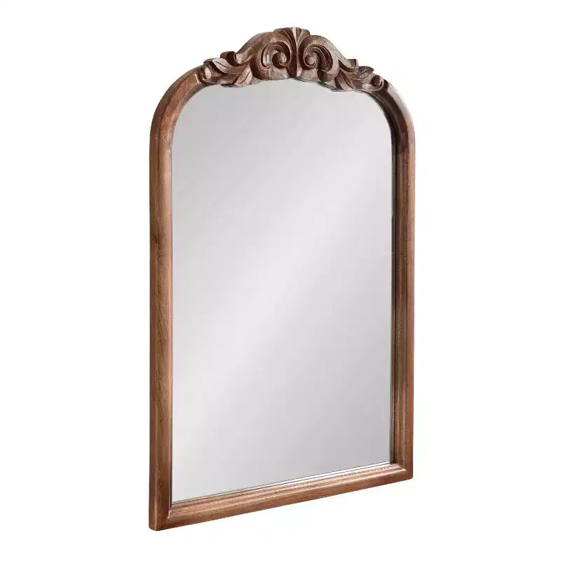 Kate & Laurel All Things Decor 24x36 Arendahl Wood Arch Mirror