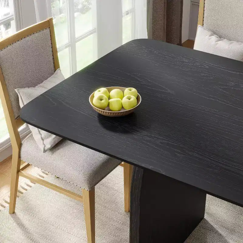 Tavolo da pranzo moderno in legno Tavolo da cucina Tavolo da sala da pranzo