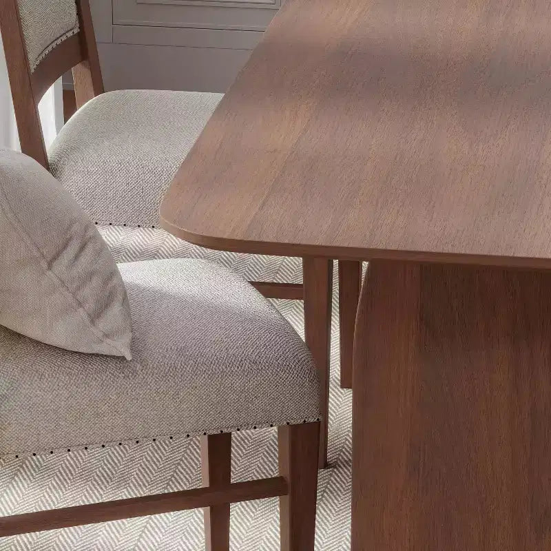 Tavolo da pranzo moderno in legno Tavolo da cucina Tavolo da sala da pranzo