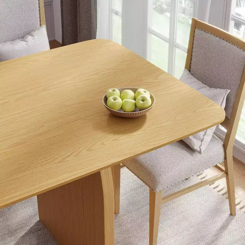 Tavolo da pranzo moderno in legno Tavolo da cucina Tavolo da sala da pranzo