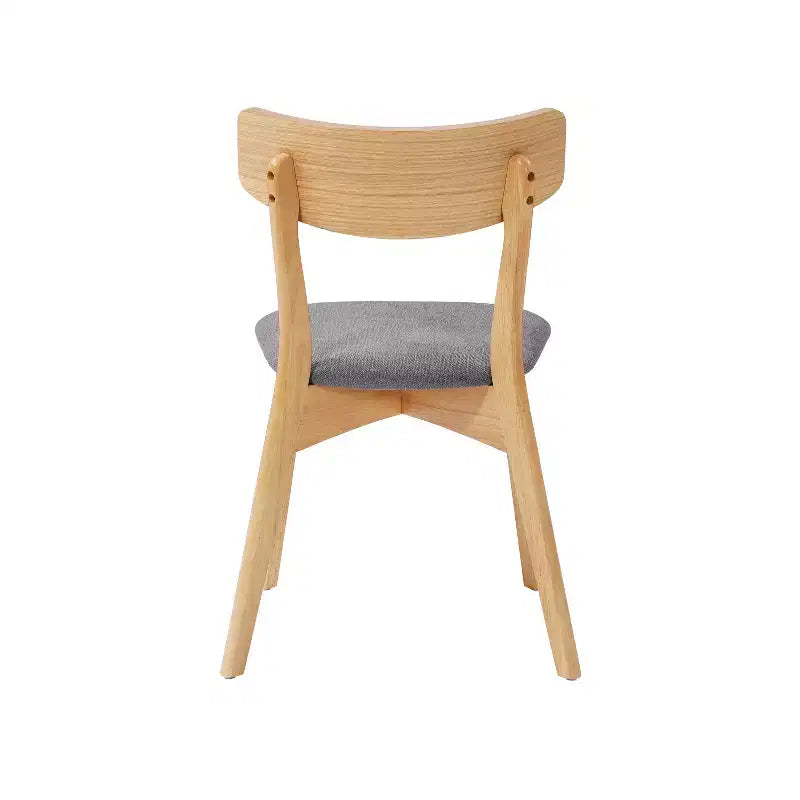 Christopher Knight Home Hugh Upholstered Fabric Rubberwood Dining Chair (Set of 2)