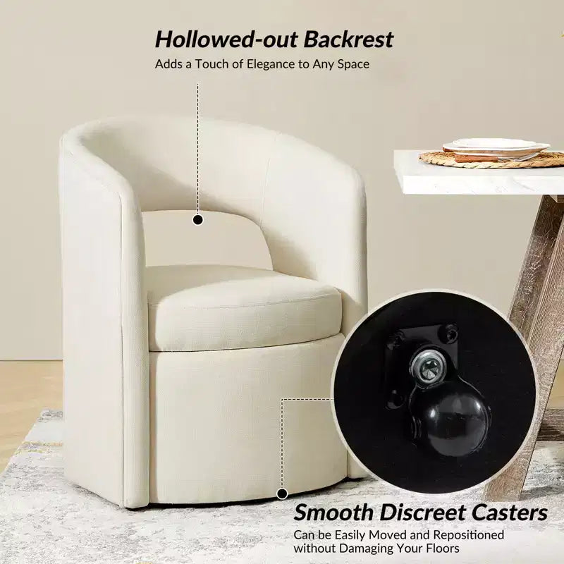 Wright Dining Chair With Hollowed-out Backrest| HULALA HOME