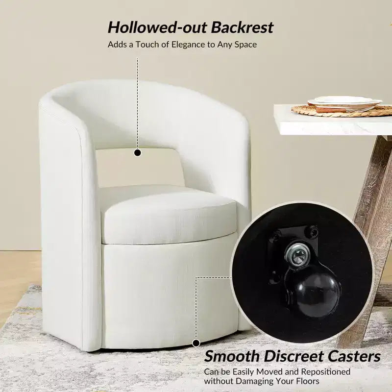 Wright Dining Chair With Hollowed-out Backrest| HULALA HOME