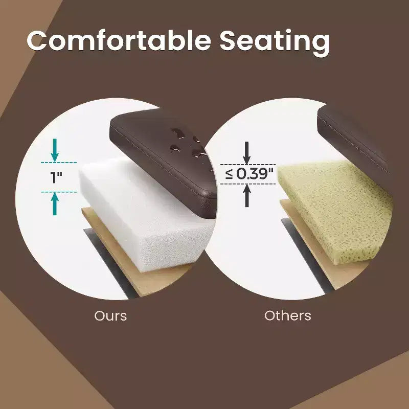 15 pouf ottomano con contenitore, poggiapiedi pieghevole, panca ottomana con contenitore, cassa portaoggetti a cubo con capacità di carico di 300 kg