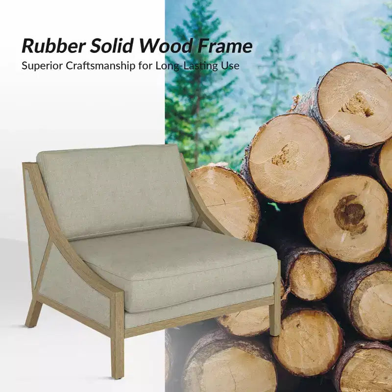 Winston Armchair Set of 2 With Flexible Seating| HULALA HOME