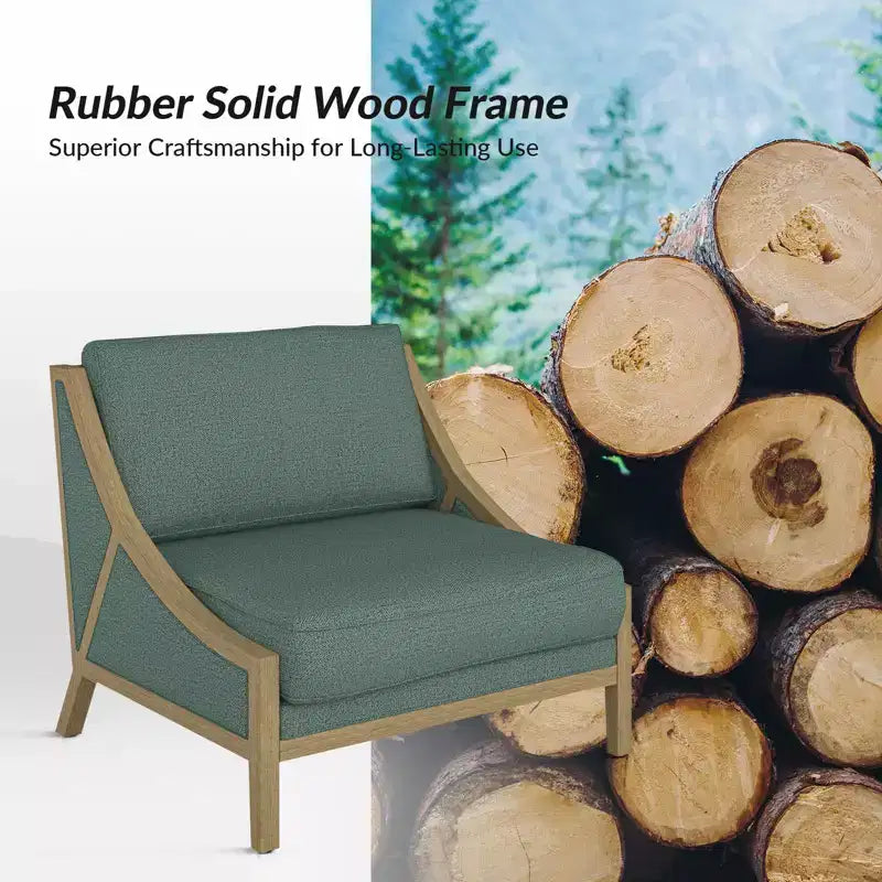 Winston Armchair Set of 2 With Flexible Seating| HULALA HOME