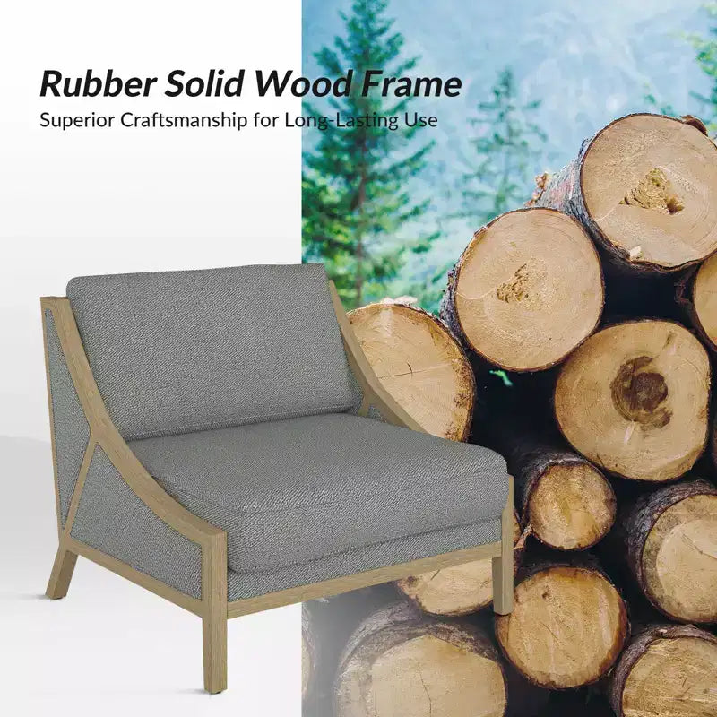 Winston Armchair Set of 2 With Flexible Seating| HULALA HOME