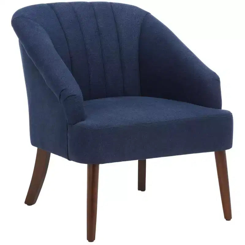 Poltroncina imbottita d'accento bianca