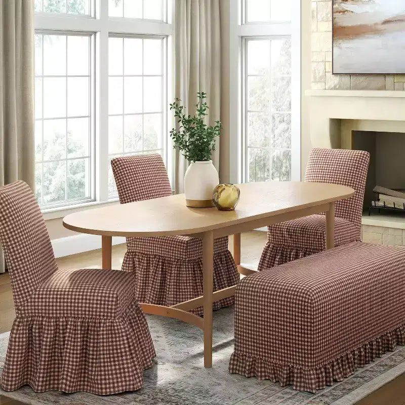 Ruffled Slipcover Dining Chair - Threshold designed with Studio McGee