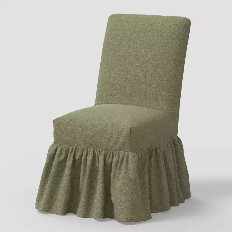 Ruffled Slipcover Dining Chair - Threshold designed with Studio McGee